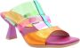 Hispanitas Multi Kleur Leren Jurk Sandalen Multicolor Dames - Thumbnail 3