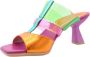 Hispanitas Multi Kleur Leren Jurk Sandalen Multicolor Dames - Thumbnail 8