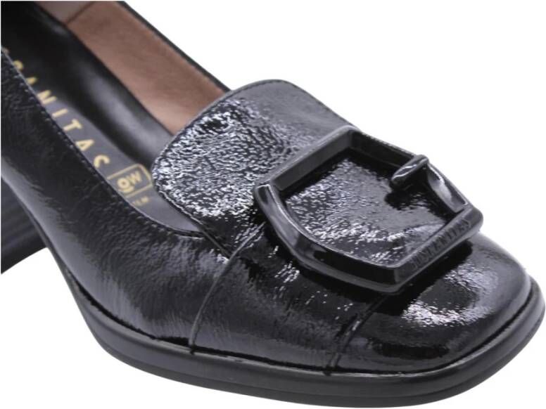Hispanitas Carapelli Hakken Elegante en Verfijnde Pumps Zwart Dames