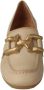 Hispanitas Cr?mekleurige Leren Mocassin Pumps Beige Dames - Thumbnail 3