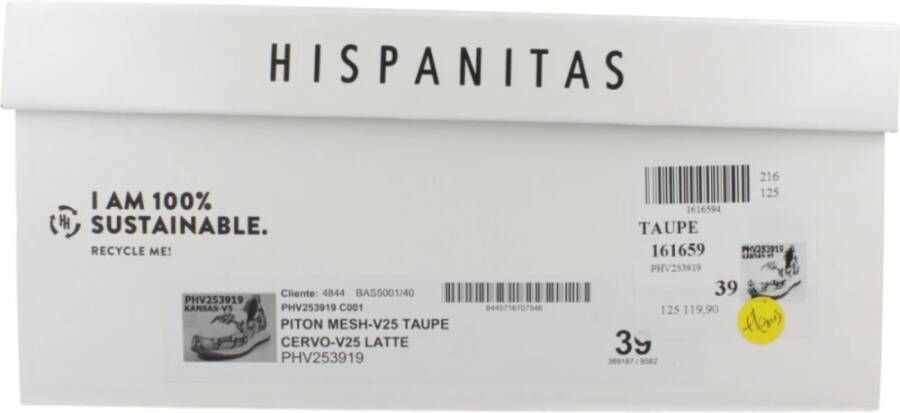 Hispanitas Python Print Sneakers