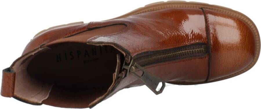 Hispanitas Rits Chelsea Laarzen Beige Dames