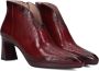 HISPANITAS Enkellaarsjes Dames Hi254270 Maat: 38 Materiaal: Lakleer Kleur: Rood - Thumbnail 2