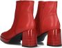 HISPANITAS Enkellaarsjes Dames Hi243674 Maat: 37 Materiaal: Leer Kleur: Rood - Thumbnail 3