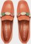 Hispanitas Rode platte mocassin met stenen accessoire - Thumbnail 2