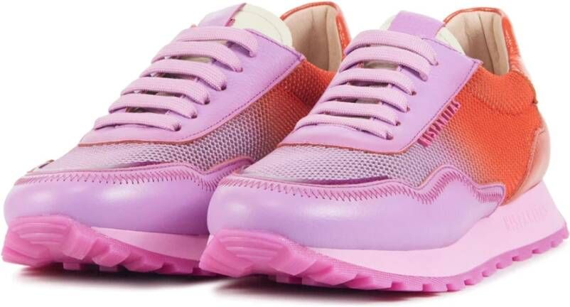 Hispanitas Roze Sneakers Multicolor Dames