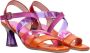 Hispanitas Stijlvolle T-strap Hoge Hak Sandalen Orange Dames - Thumbnail 4