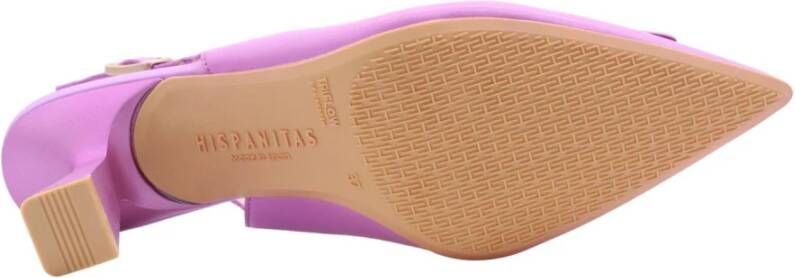 Hispanitas Verhoog je stijl met Slingback Pumps Purple Dames