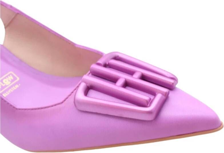 Hispanitas Verhoog je stijl met Slingback Pumps Purple Dames