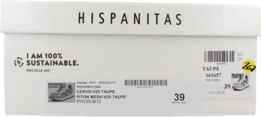 Hispanitas Snake Print Sneakers