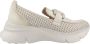 Hispanitas Sportieve Crème Mesh Loafer voor Vrouwen Beige Dames - Thumbnail 6