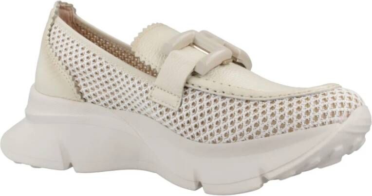 Hispanitas Stijlvolle Sidney-V24 Sneakers Beige Dames