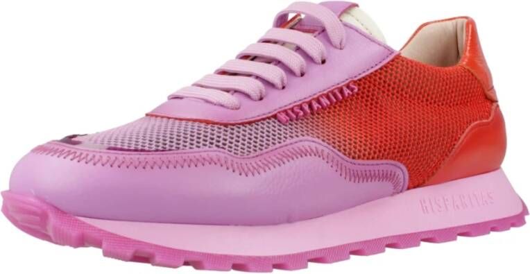 Hispanitas Stijlvolle Cervo-V24 Sneakers Purple Dames