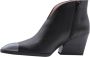 HISPANITAS Enkellaarsjes Dames Hi243596 Maat: 41 Materiaal: Leer Kleur: Zwart - Thumbnail 4