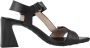 Hispanitas Stijlvolle High Heel Sandalen met Versieringen Black Dames - Thumbnail 5