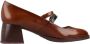 Hispanitas Zapato Tacon Brown Dames - Thumbnail 6