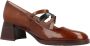 Hispanitas Zapato Tacon Brown Dames - Thumbnail 7