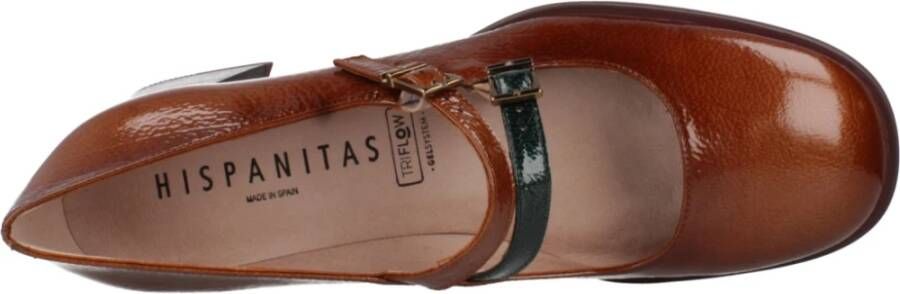 Hispanitas Zapato Tacon Brown Dames