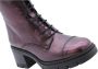 HISPANITAS Veterboots Dames Hi243605 Maat: 40 Materiaal: Leer Kleur: Rood - Thumbnail 2