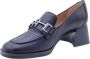 HISPANITAS Instappers Dames Hi243590 Maat: 41 Materiaal: Leer Kleur: Blauw - Thumbnail 6
