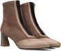 HISPANITAS Enkellaarsjes Dames Hi254186 Maat: 38 Materiaal: Suède Kleur: Taupe - Thumbnail 5