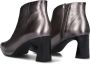 HISPANITAS Enkellaarsjes Dames Hi243576 Maat: 39 Materiaal: Leer Kleur: Zilver - Thumbnail 3