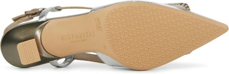 Hispanitas Zilveren Pumps Gray Dames