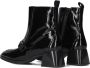 HISPANITAS Enkellaarsjes Dames Hi243727 Maat: 40 Materiaal: Lakleer Kleur: Zwart - Thumbnail 4