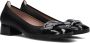 HISPANITAS Ballerina Dames Hi243670 Maat: 38 Materiaal: Leer Kleur: Zwart - Thumbnail 3