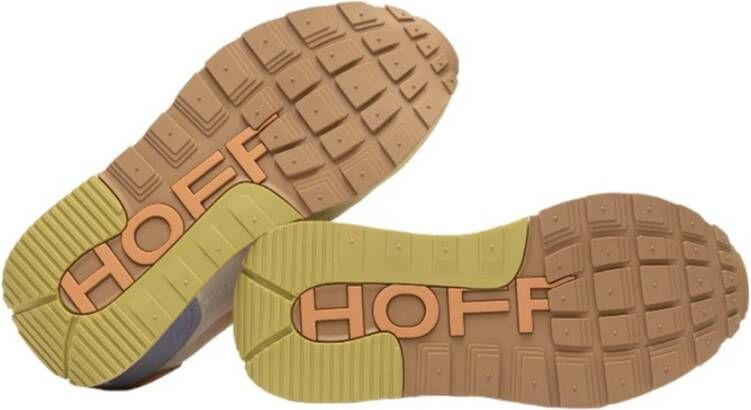 Hoff Beige Casual Textiel Sneakers oor Dames Multicolor Dames