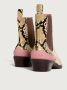 Hoff Beige Cowboy Rodeo Laars Multicolor Dames - Thumbnail 3