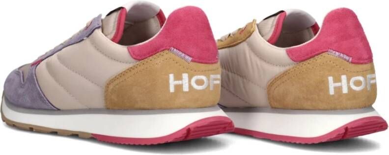 Hoff Beige Suède Dames Sneakers Aegina Multicolor Dames