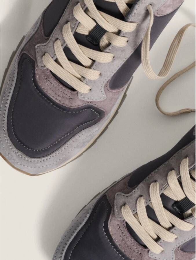 Hoff Berlin Man Leren Sneakers Memory-Foam Multicolor Heren