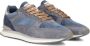 THE HOFF BRAND Lage Sneakers Dames Miami Maat: 36 Materiaal: Suède Kleur: Blauw - Thumbnail 7