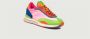 The HOFF Brand Dragon Fruit Roze Leer Lage sneakers Dames - Thumbnail 2