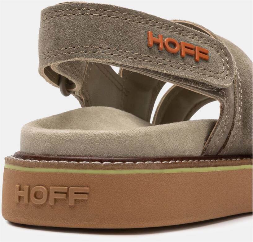 Hoff Flat Sandals Gray Dames