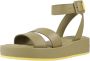 Hoff Flat Sandals Green Dames - Thumbnail 3