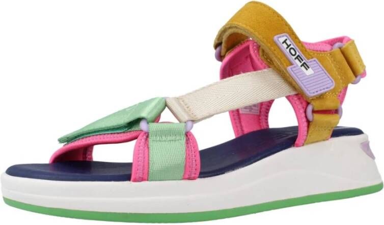 Hoff Zomer Platte Sandalen Multicolor Dames