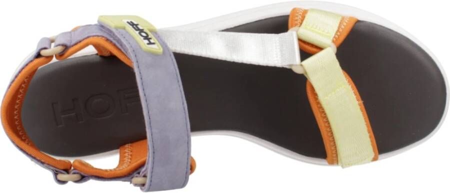 Hoff Velcro Platte Sandalen Multicolor Dames