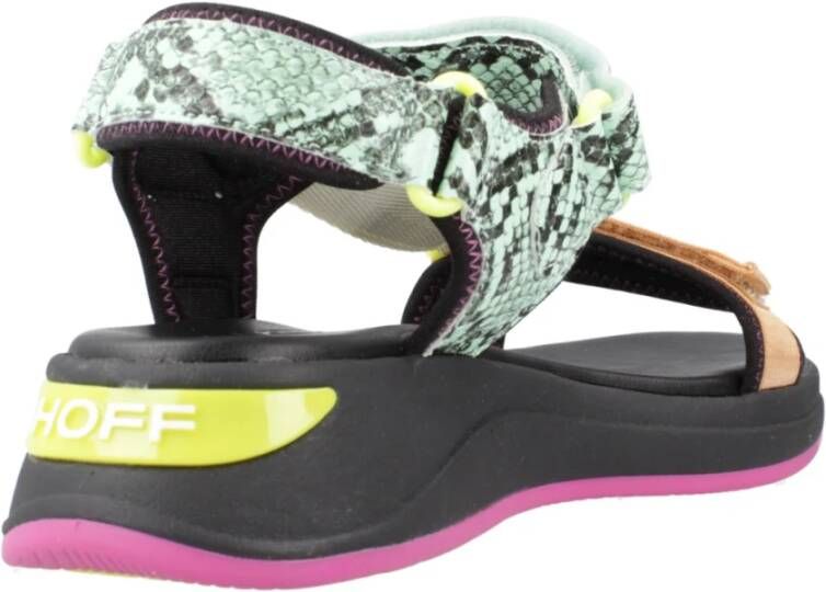 Hoff Velcro Platte Sandalen Multicolor Dames