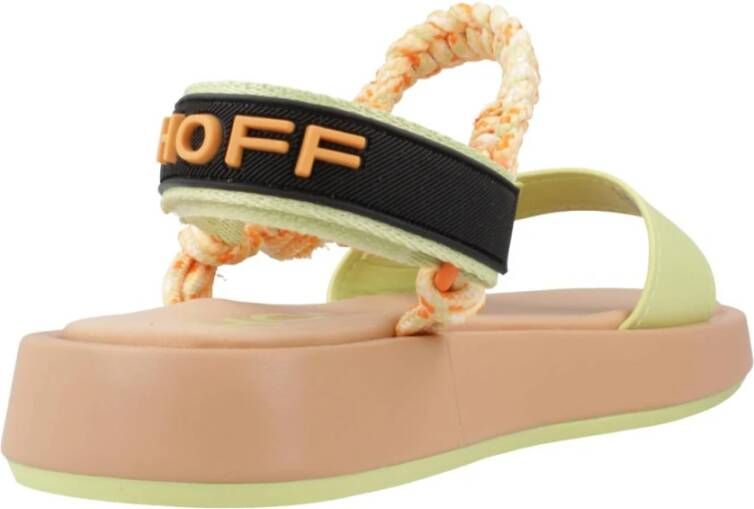 Hoff Flat Sandals Orange Dames