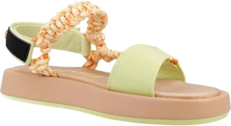 Hoff Flat Sandals Orange Dames