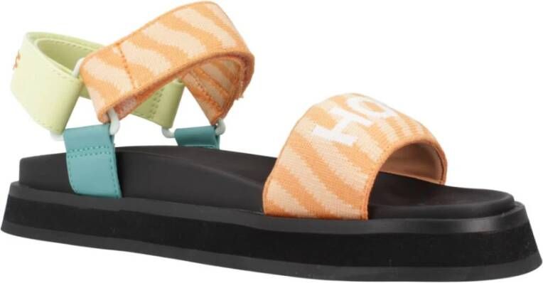 Hoff Flat Sandals Orange Dames