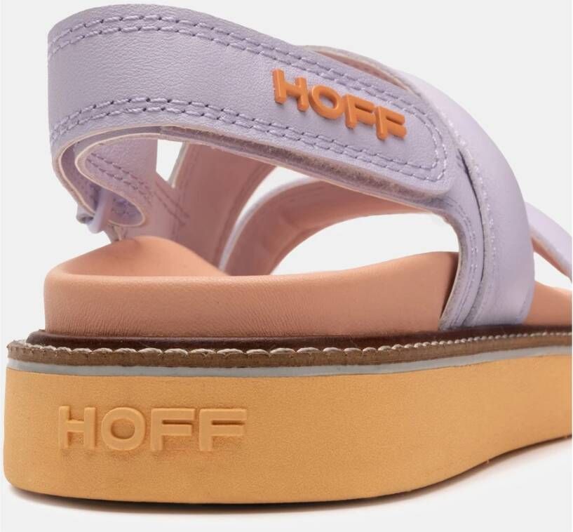 Hoff Flat Sandals Purple Dames