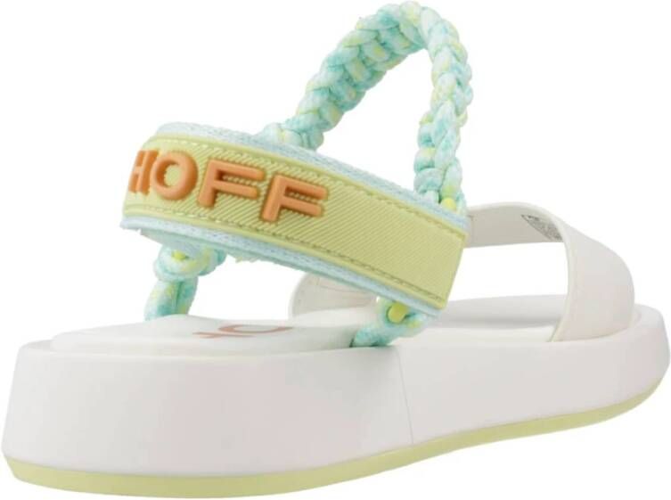 Hoff Flat Sandals White Dames