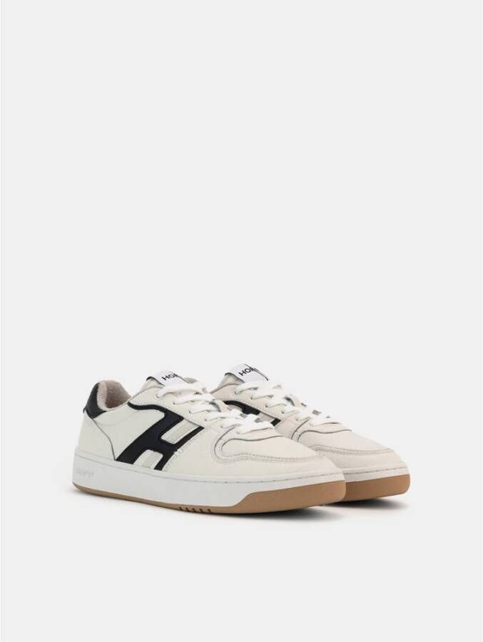 Hoff Grand Central Leren Sneaker Memory Foam Beige Dames