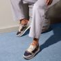THE HOFF BRAND Lage Sneakers Heren Biarritz Maat: 41 Materiaal: Suède Kleur: Blauw - Thumbnail 10