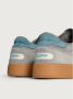 Hoff Grijze Suede Sneaker met Logo Detail - Thumbnail 2