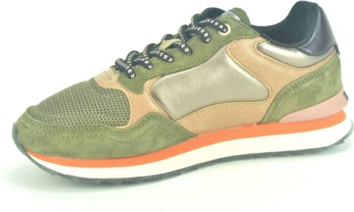 Hoff Kakki + Taupe Runner N. Hardloopschoenen