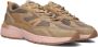 THE HOFF BRAND Lage Sneakers Dames Rhode Island Maat: 37 Materiaal: Leer Kleur: Camel - Thumbnail 4